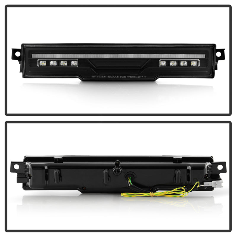 Spyder Apex 22-24 Toyota GR86/BRZ LED Rear Bumper Light w/ Fog Light - Blk (ALT-YD-TGR8622RRL-GR-BK) SPYDER