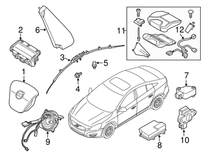 Genuine OEM Volvo Clip (3541113) X1