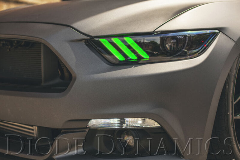 Diode Dynamics 15-17 Ford Mustang RGBW DRL LED Boards