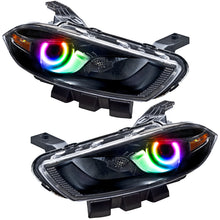 Load image into Gallery viewer, Oracle 13-14 Dodge Dart (HID Style) SMD HL - Black - ColorSHIFT SEE WARRANTY