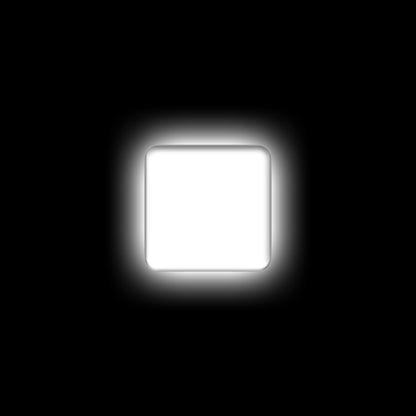 ORACLE Lighting Universal Illuminated LED Letter Badges - Matte White Surface Finish - I