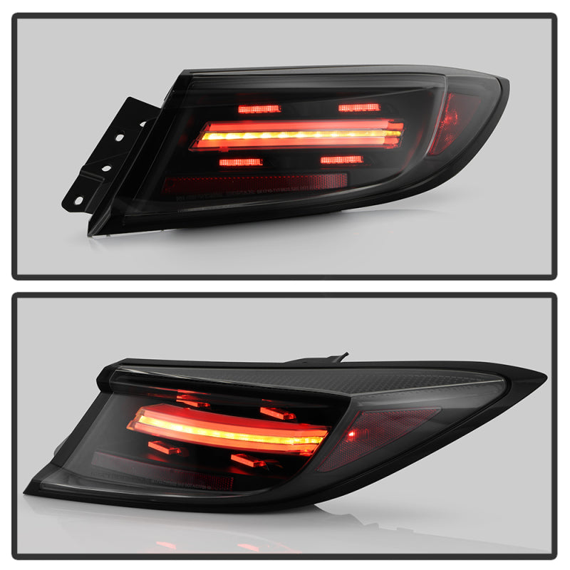 Spyder Apex 22-24 Toyota GR86/BRZ Full LED Tail Lights - Black (ALT-YD-TGR8622-SEQGR-BK) SPYDER