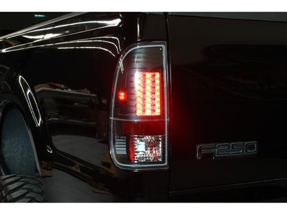 Spyder Ford F150 Styleside 97-03/F250 Version 2 LED Tail Lights Blk ALT-YD-FF15097-LED-G2-BK SPYDER