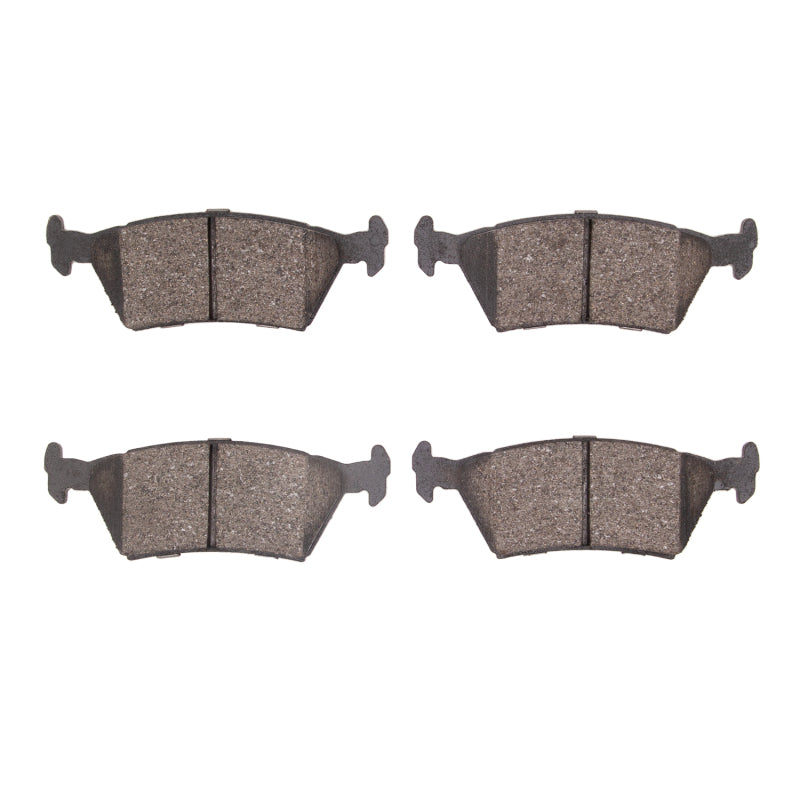 R1 Rear Semi-Metallic Brake Pads 1985-1991 Chrysler/Dodge - 2311-0381-00