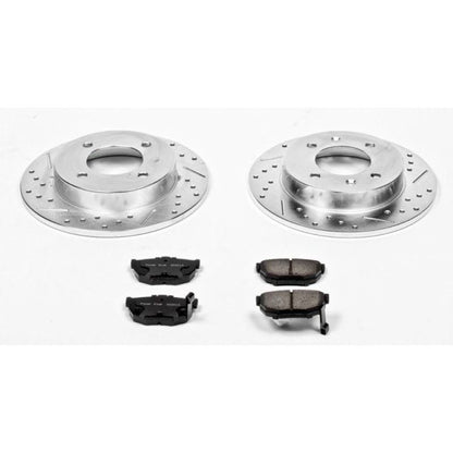 Power Stop 97-06 Hyundai Elantra Rear Z23 Evolution Sport Brake Kit PowerStop