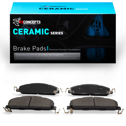 R1 Rear Ceramic Brake Pads 2009-2018 Dodge/Ram - 2310-1400-00