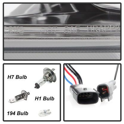 Spyder Signature Ford F150 18-19 (Halogen Model) Projector Headlights - Chrome (PRO-YD-FF15018-LB-C) SPYDER