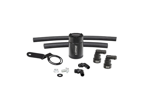 Corsa Performance 15-17 Ford Mustang 3 oz. Aluminum Oil Catch Can W/ Mounting Bracket CC0014