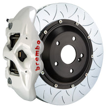 Load image into Gallery viewer, Brembo 07-13 X5 Rear GT BBK 4 Piston Cast 380x28 2pc Rotor Slotted Type3-White