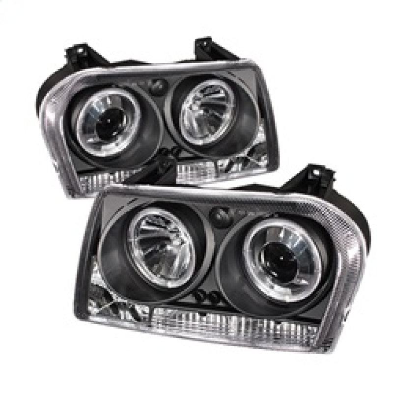 Spyder Chrysler 300 05-08 Projector Headlights LED Halo LED Blk (Not Included) PRO-YD-C305-HL-BK SPYDER