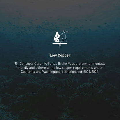 R1 00-04 Volvo V40 Front Ceramic Brake Pads