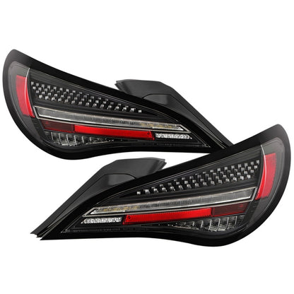 Spyder 14-19 Mercedes Benz CLA LED Tail Lights (ALT-YD-MBCLA14AP-GRSEQ-BK)