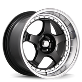 Konig SSM 18x8 5x114.3 ET35 Gloss Black w/ Machined Lip