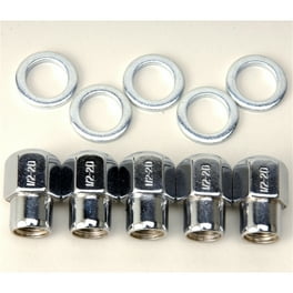 Weld Closed End Lug Nuts w/Centered Washers 7/16in. RH - 5pk.