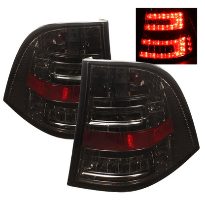 Spyder Mercedes Benz W163 M-Class ML 98-05 LED Tail Lights Smoke ALT-YD-MBW16398-LED-SM SPYDER