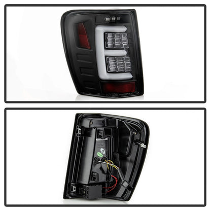 Spyder 99-04 Jeep Grand Cherokee - Light Bar Led Tail Lights - Black - ALT-YD-JGC99V3-BK SPYDER
