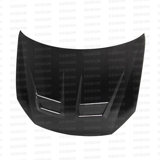 Seibon HD1011VWGTIB-DV DV-Style Carbon Fiber Hood for 2010–2014 VW Golf / GTI