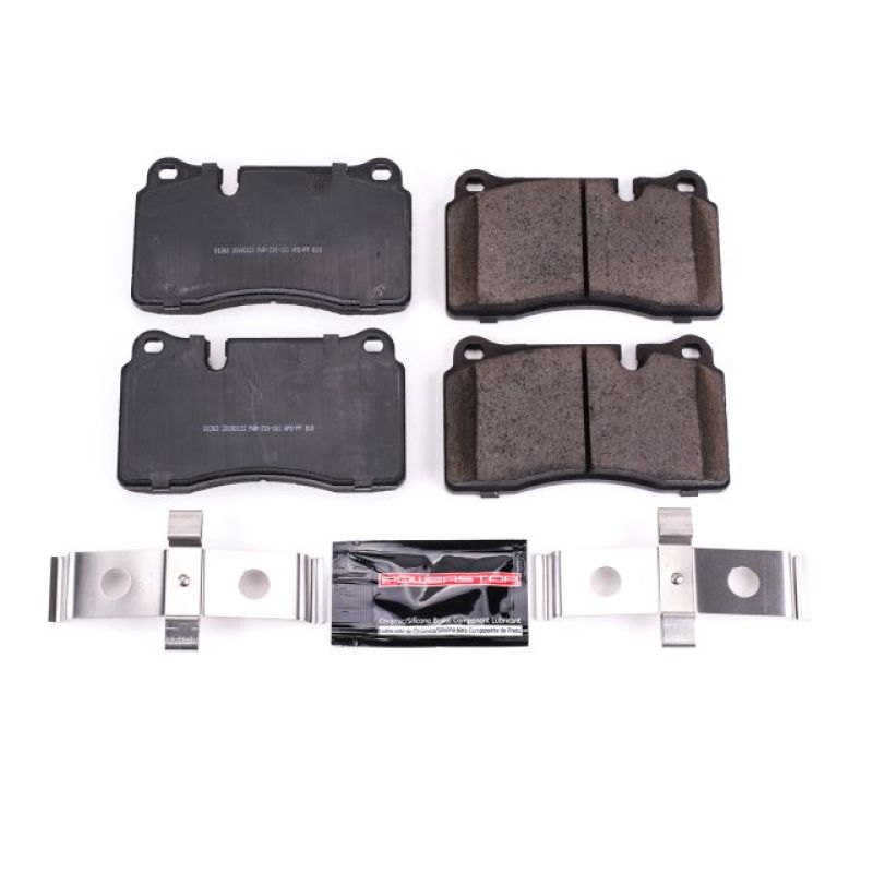 Power Stop 06-09 Land Rover Range Rover Front Z23 Evolution Sport Brake Pads w/Hardware PowerStop