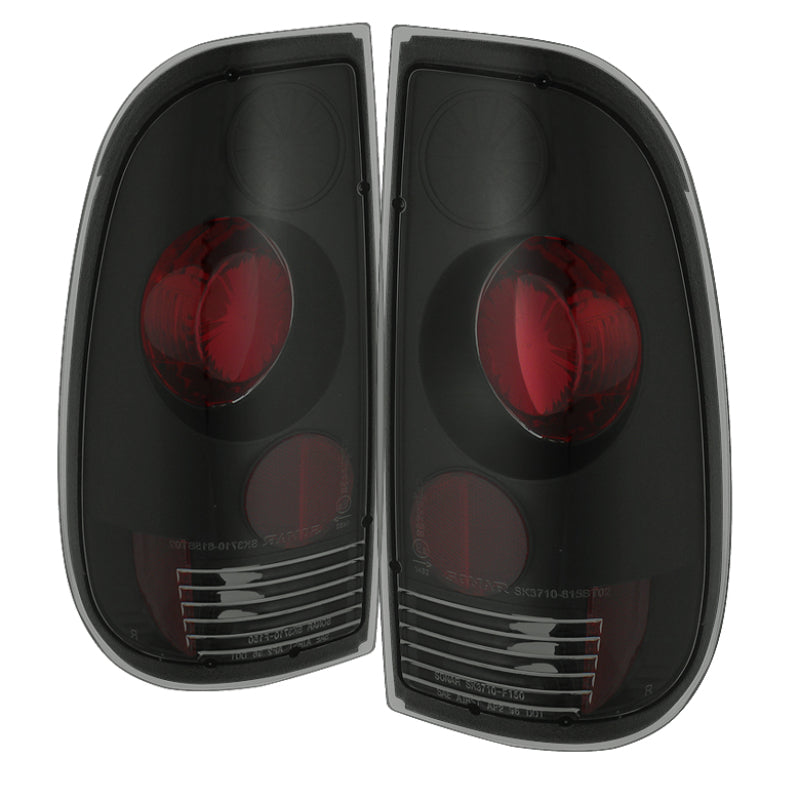 Spyder Ford F150 Styleside 97-03/F250/350/450/550 Euro Style Tail Lights Blk Smke ALT-YD-FF15097-BSM SPYDER