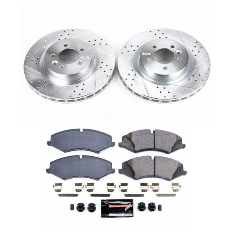 Power Stop 2010 Land Rover LR4 Front Z23 Evolution Sport Brake Kit PowerStop