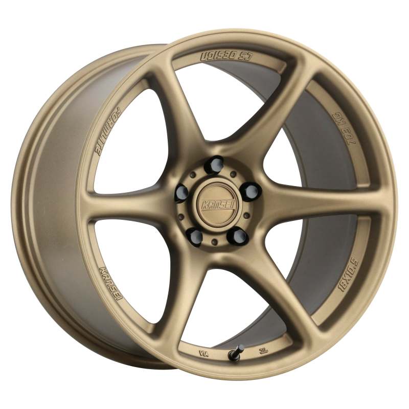 Kansei K11B Tandem 18x10.5in / 5x100 BP / 12mm Offset / 73.1mm Bore - Bronze Wheel