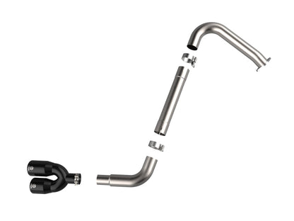 aFe Takeda 21-25 Hyundai Elantra 1.6L (t) 3in. SS Axle-Back Exhaust System w/Black Tips