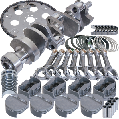 Eagle Chevy LT1350 1Pc 3.750in Crank 6.000in I-Beam 4.060in Pistons 168 Tooth FP Balanced Assembly
