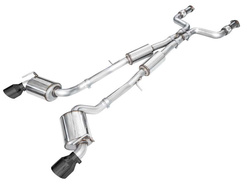 AWE 2023 Nissan Z RZ34 RWD Touring Edition Catback Exhaust System w/ Diamond Black Tips AWE Tuning