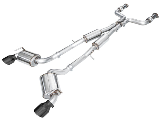 AWE 2023 Nissan Z RZ34 RWD Touring Edition Catback Exhaust System w/ Diamond Black Tips AWE Tuning
