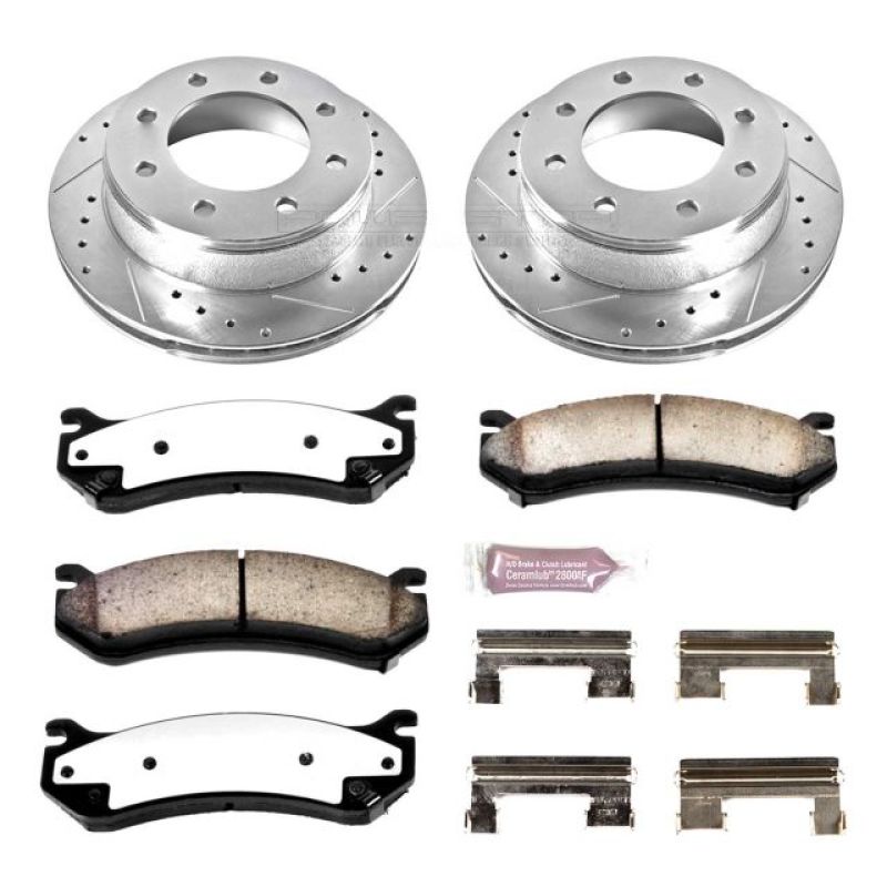 Power Stop 01-03 Chevrolet Silverado 1500 HD Rear Z36 Truck & Tow Brake Kit PowerStop