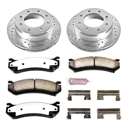 Power Stop 01-03 Chevrolet Silverado 1500 HD Rear Z36 Truck & Tow Brake Kit PowerStop