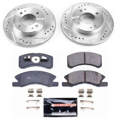 Power Stop 14-15 Mitsubishi Mirage Front Z23 Evolution Sport Brake Kit PowerStop