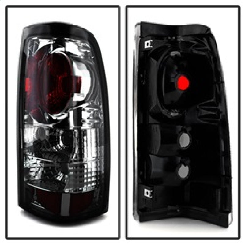 Spyder Chevy Silverado 1500/2500 99-02 (Not Stepside) Euro Style Tail Lights Smke ALT-YD-CS99-SM SPYDER