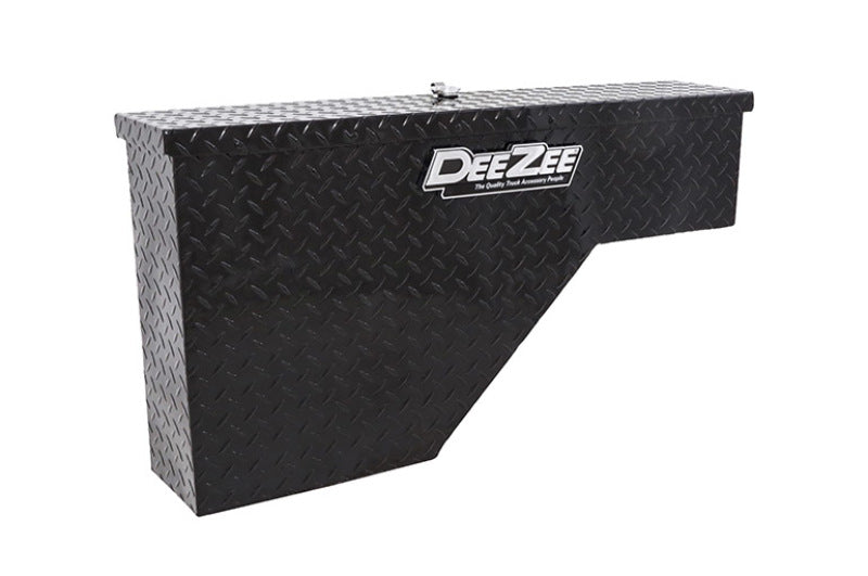 Deezee Universal Tool Box - Specialty Wheel Well Black BT (Driver Side)