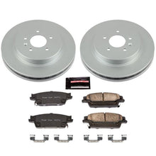 Load image into Gallery viewer, Power Stop 06-07 Cadillac CTS Rear Z17 Evolution Geomet Coated Brake Kit