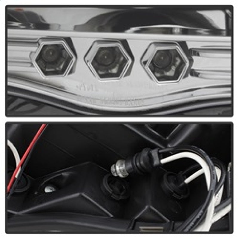 Spyder Dodge Ram 1500 02-05/Ram 2500 03-05 Projector Headlights LED Halo LED Chrm PRO-YD-DR02-HL-C SPYDER