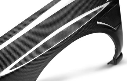 Seibon Carbon fiber fenders for 2006-2007 Subaru Impreza/WRX/STi (10mm Wider) - FF0607SBIMP