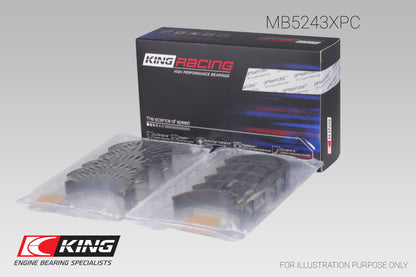 King Nissan SR20DE/DET (2.0L) (Size STD) Performance Coated Main Bearing Set King Engine Bearings