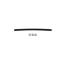 Load image into Gallery viewer, Deatschwerks Convoluted Tubing 230mm Length x 8mm ID Side 1 x 10mm ID Side 2 - Black