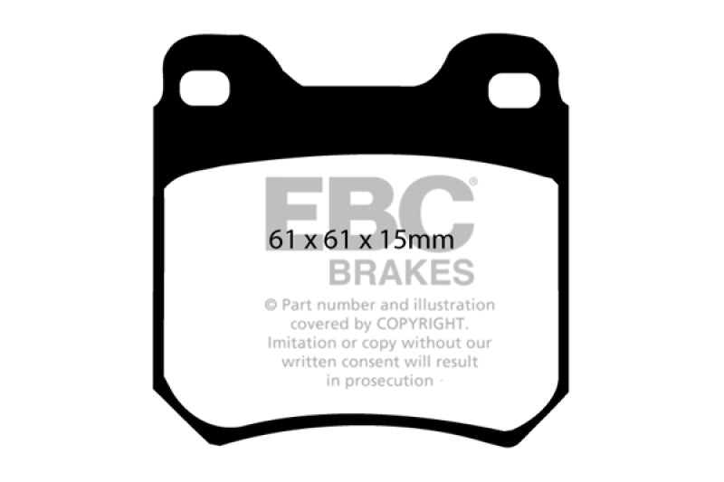 EBC Ultimax2 Rear Brake Pads - UD709 EBC