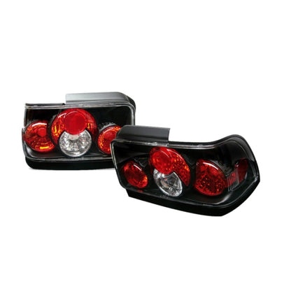 Spyder Toyota Corolla 93-97 Euro Style Tail Lights Black ALT-YD-TC93-BK SPYDER