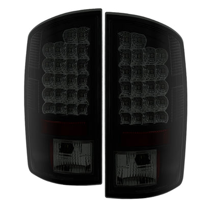 Spyder Dodge Ram 07-08 1500/Ram 07-09 2500/3500 LED Tail Lights Black Smoke ALT-YD-DRAM06-LED-BSM SPYDER