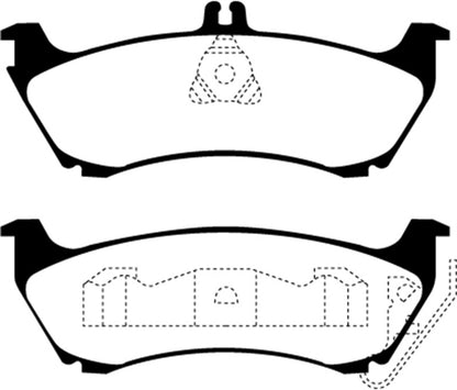 EBC RedStuff Rear Brake Pads - DP31437C EBC