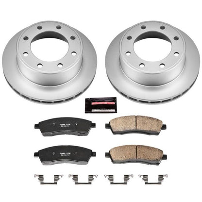 Power Stop 00-05 Ford Excursion Rear Z17 Evolution Geomet Coated Brake Kit PowerStop