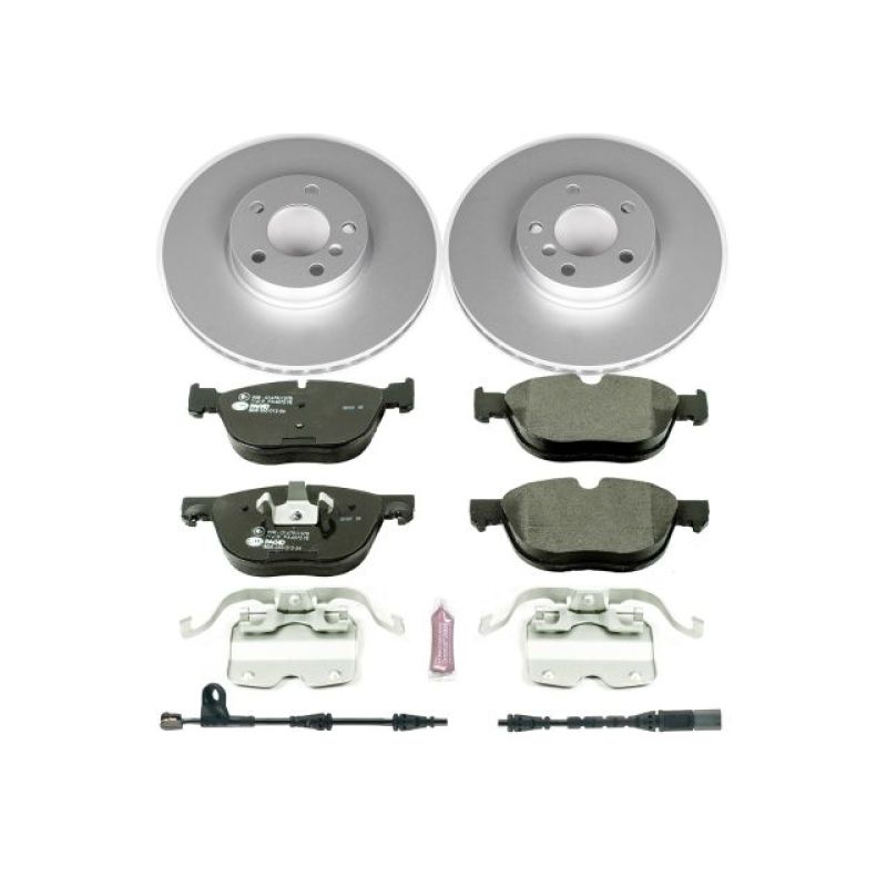 Power Stop 11-18 BMW X5 Front Euro-Stop Brake Kit PowerStop