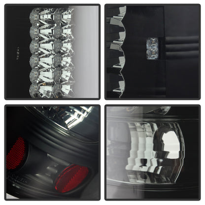 Spyder Ford F150 side 04-08 (Not Fit Heritage & SVT)LED Tail Lights Blk Smke ALT-YD-FF15004-LED-BSM SPYDER