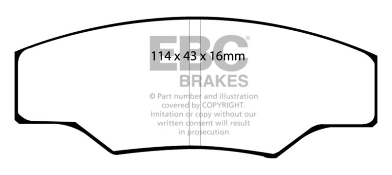 EBC BlueStuff Brake Pads - DP5003NDX EBC