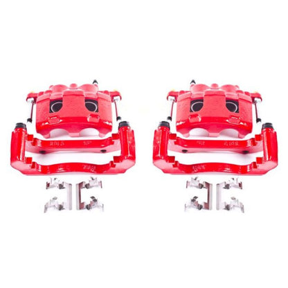 Power Stop 06-11 Buick Lucerne Front Red Calipers w/Brackets - Pair PowerStop
