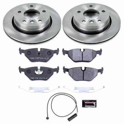 Power Stop 98-99 BMW 323i Rear Track Day Brake Kit PowerStop
