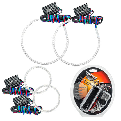 Oracle Mini Cooper Countryman 11-15 Halo Kit - ColorSHIFT ORACLE Lighting
